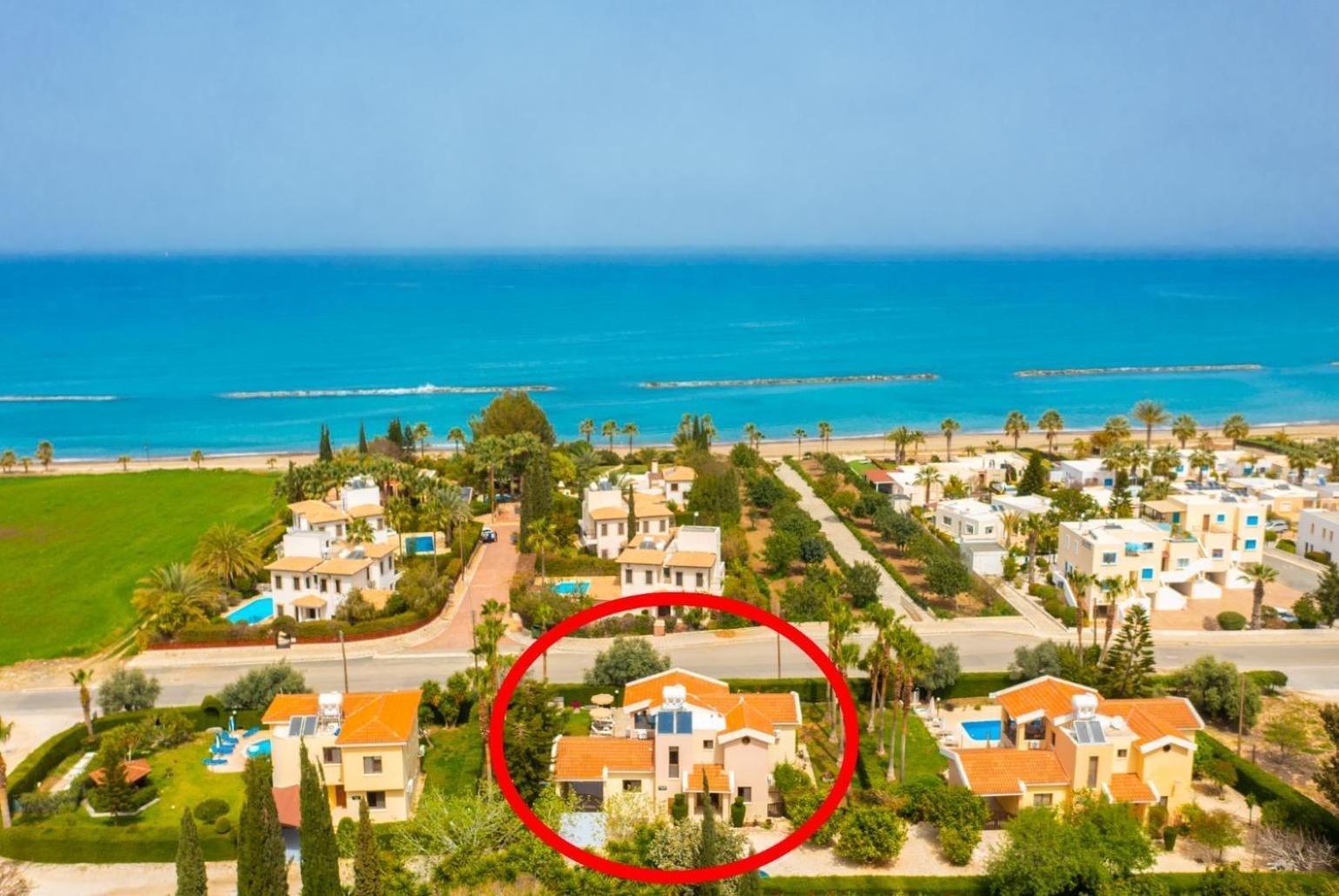 Villa Halima Stefanos Polis Esterno foto