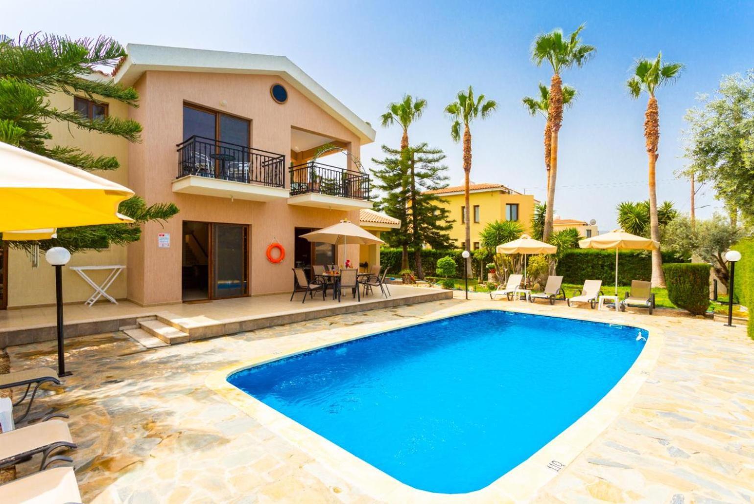 Villa Halima Stefanos Polis Esterno foto